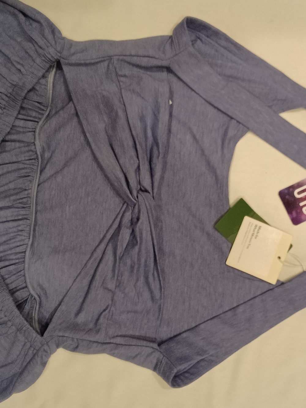 HALARA Lavender-Blue Relaxed Harem Jumpsuit - Picture 2 of 3